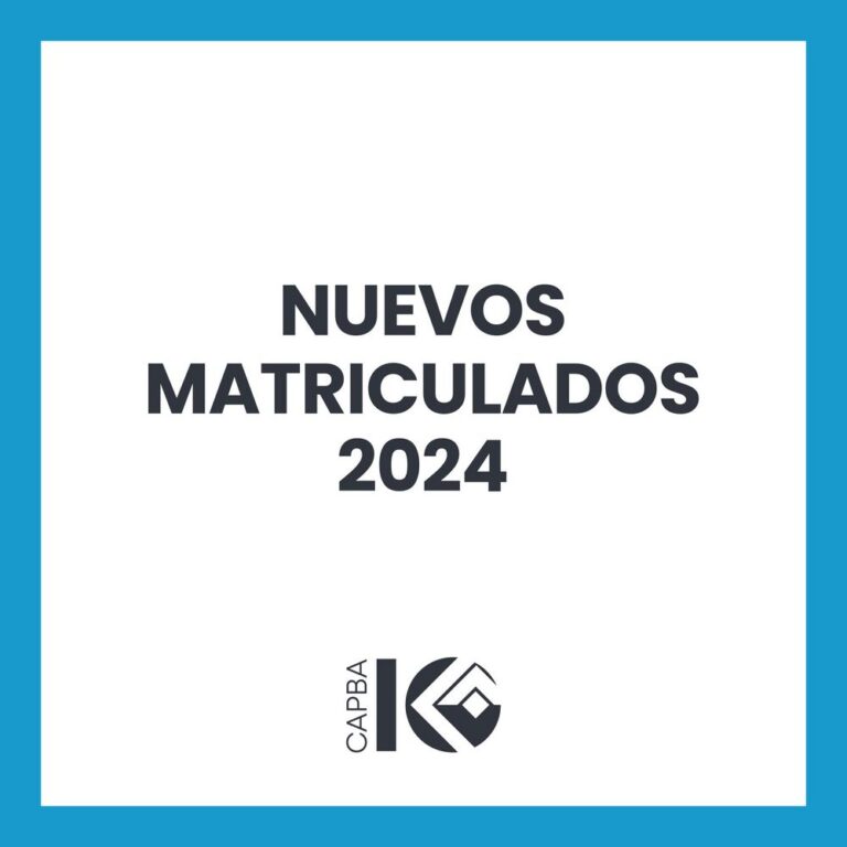 Nuevos Matriculados 2024