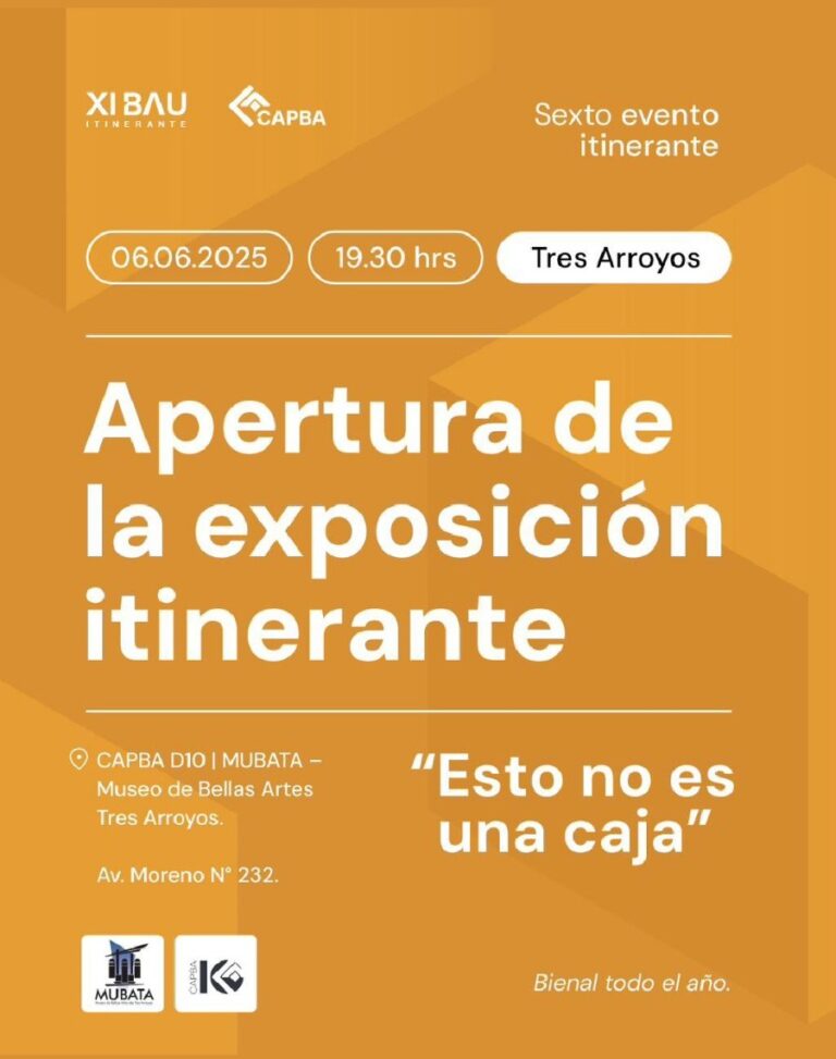 Itinerante BAU Tres Arroyos