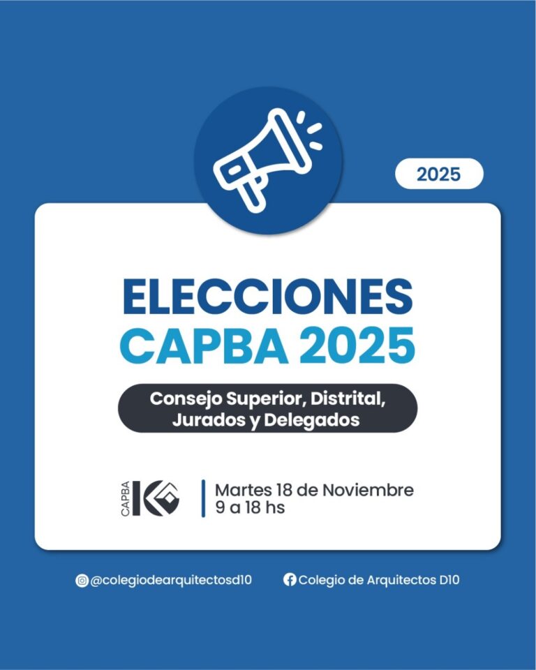 ELECCIONES CAPBA 2025
